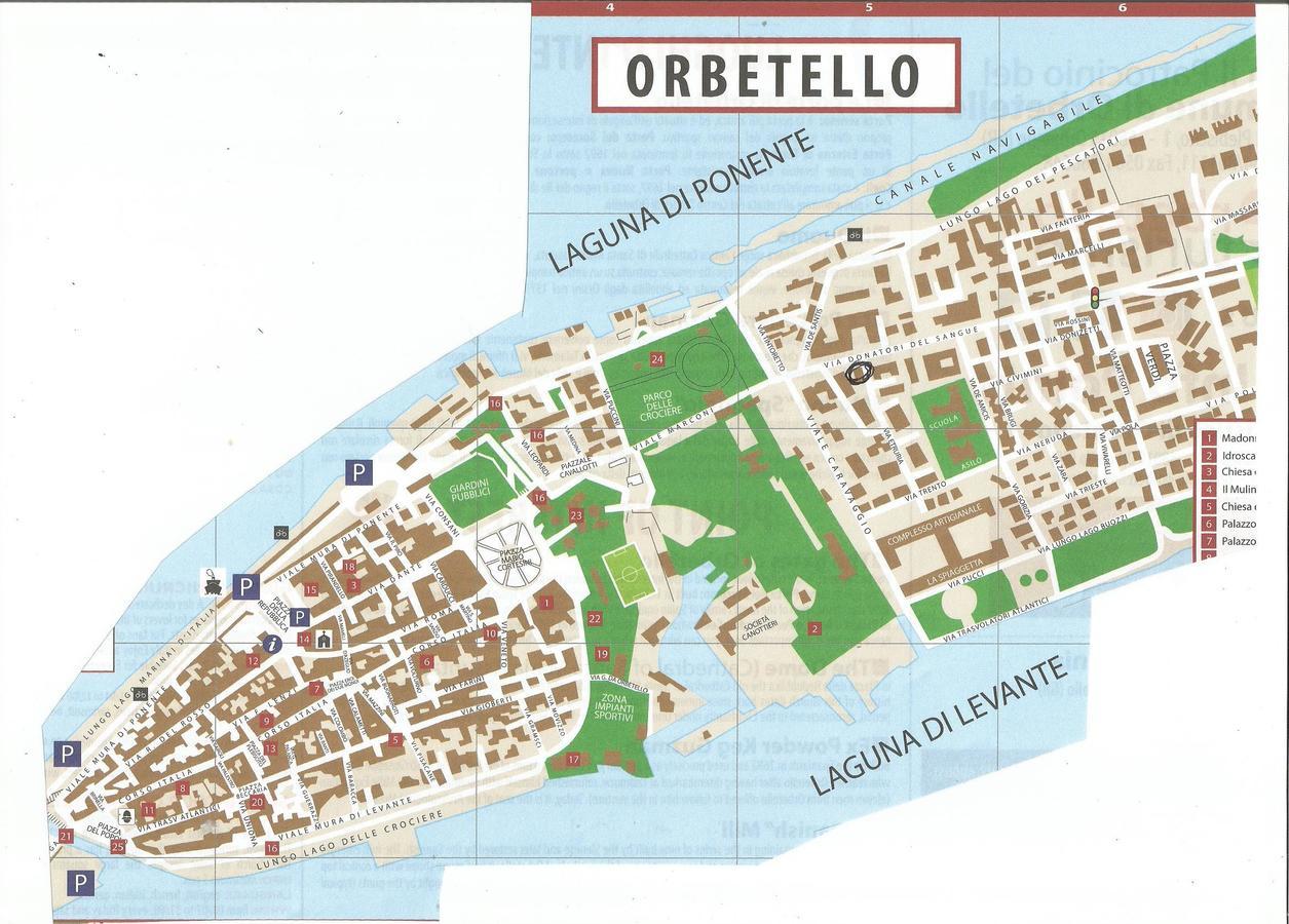 Albergo La Perla Orbetello Eksteriør bilde